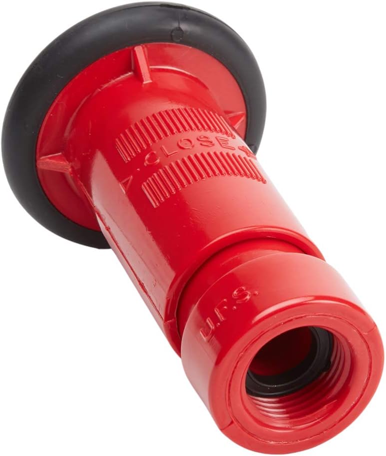 FireHoseDirect Plastic Red Garden Hose Nozzle (GHT) - Image 5